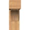 Ekena Millwork Thorton Block Smooth Bracket w/ Offset Brace, Western Red Cedar, 7 1/2"W x 20"D x 20"H BKT0806X20X20THR05SWR - alternate 3